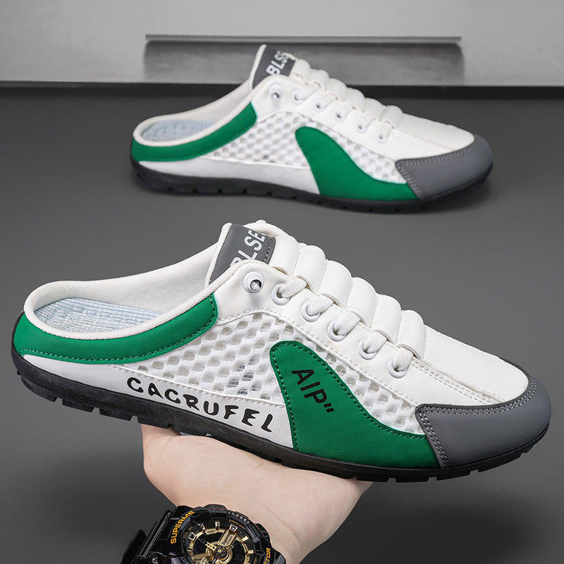 Herren Leichte Slip-On Freizeitsneaker mit Atmungsaktivem Mesh-Design Drune