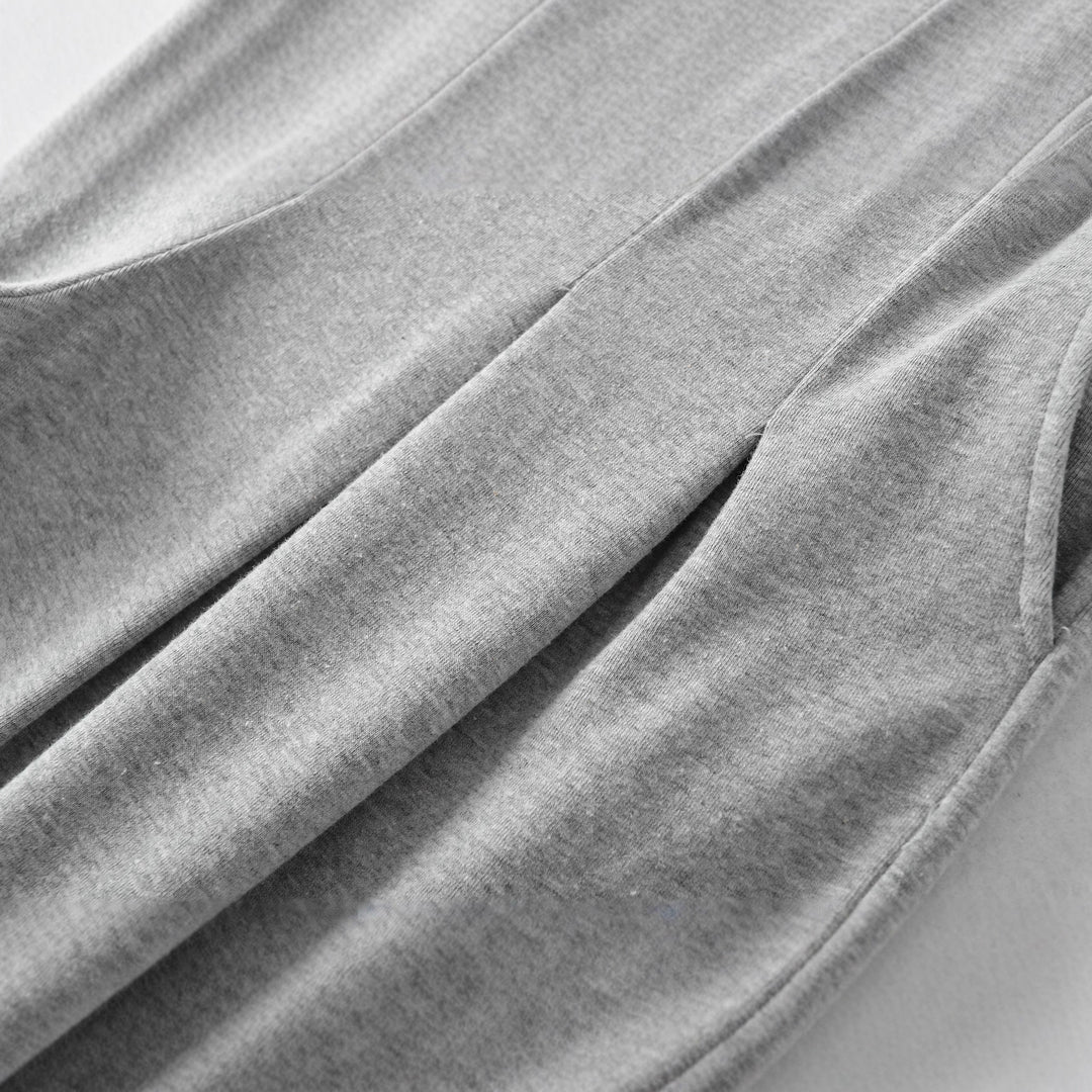 Damen lässige, weite Freizeithose mit Bundfalten Drune