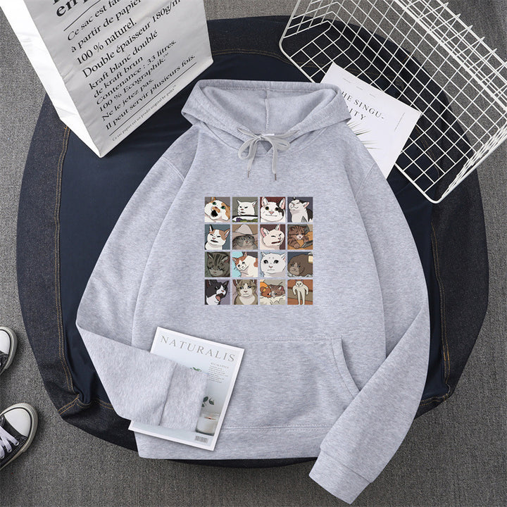 Damen Sweatshirt mit Tier-Motiv Drune