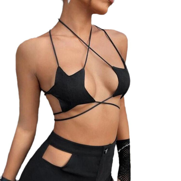 Damen Geflochtenes Bikini-Top mit innovativem Schnitt Drune