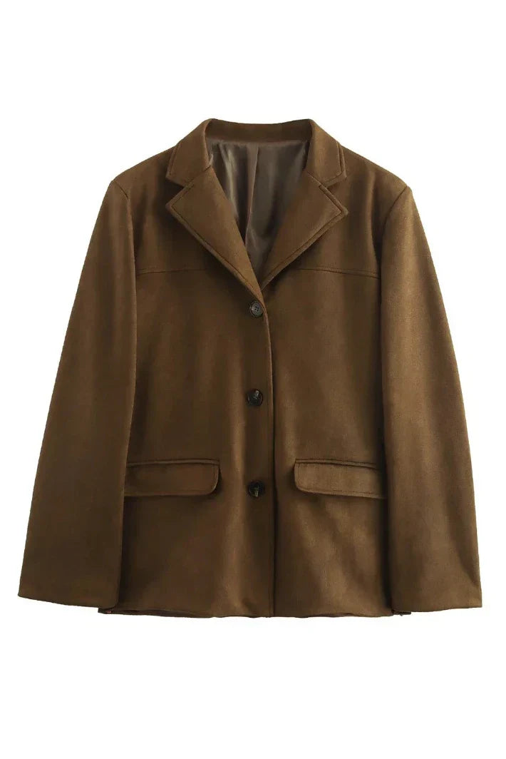 Drune | Leder Blazer