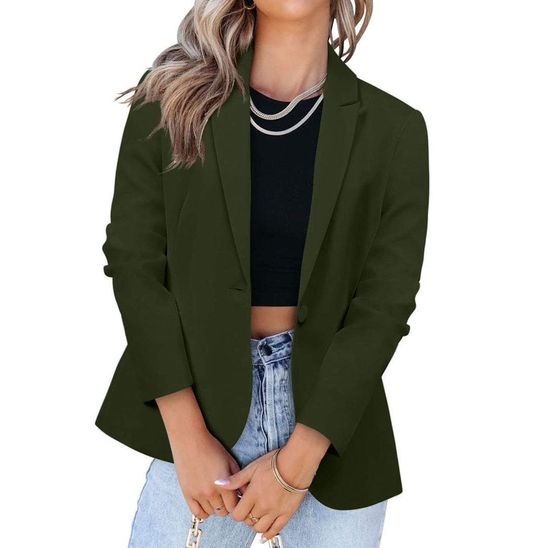 Damen Eleganter Blazer mit modernem Schnitt und praktischen Taschen Drune