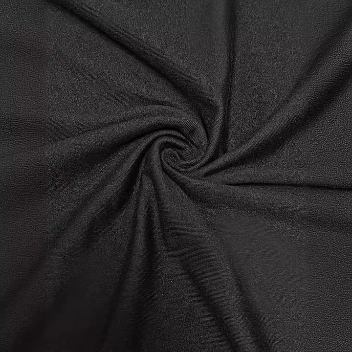 Damen elegantes Maxikleid mit gerafftem Detail und klassischem Rundhalsausschnitt Drune