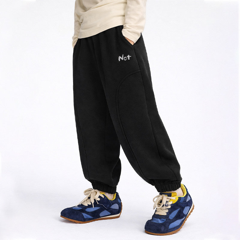 Herren lockere Sweatpants mit einzigartigem Stickmotiv Drune