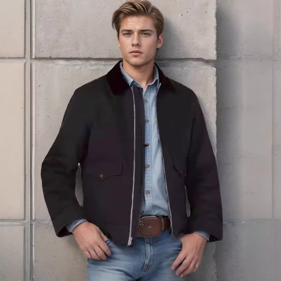 Herren klassische Freizeitjacke Drune