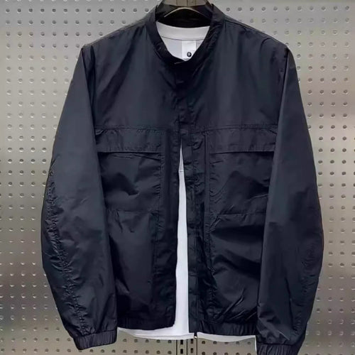Herren leichte Übergangsjacke mit praktischen Einsatztaschen Drune
