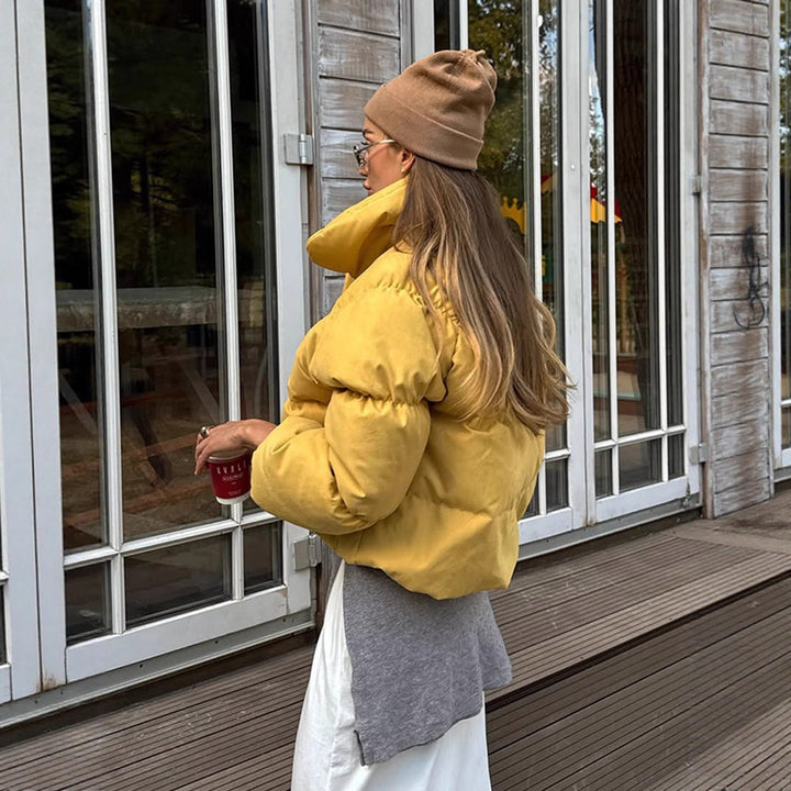 Damen leichte Oversized Steppjacke Drune