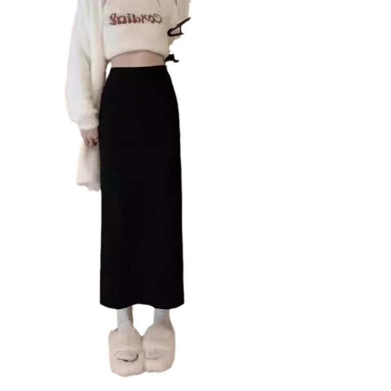 Damen Maxi-Rock aus weichem Material mit eleganter Passform Drune