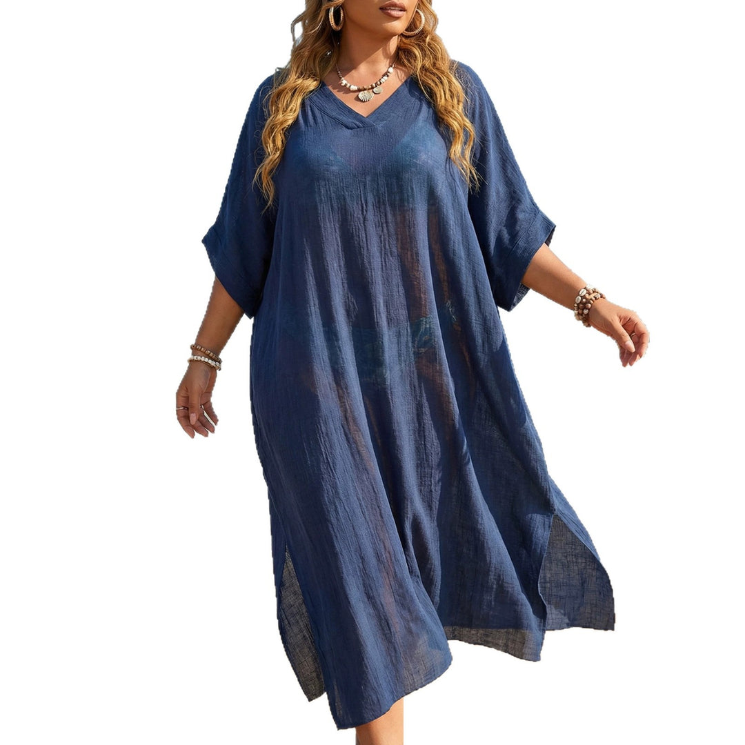 Damen luftiger Strandkleid Drune