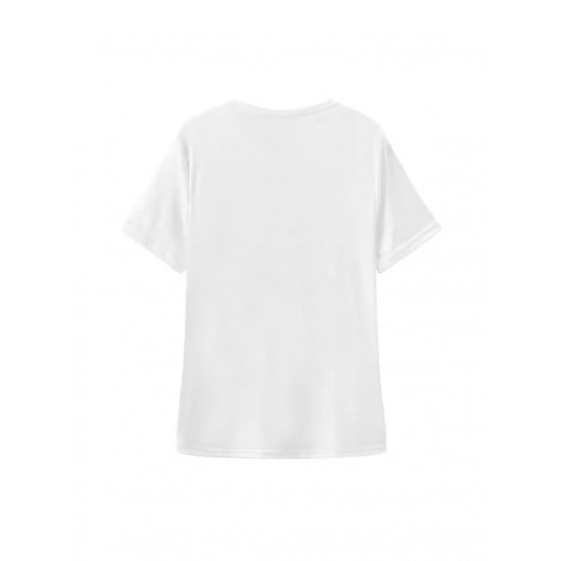 Damen T-Shirt mit stilvollem Zitronenmotiv und Amalfi Coast Schriftzug Drune