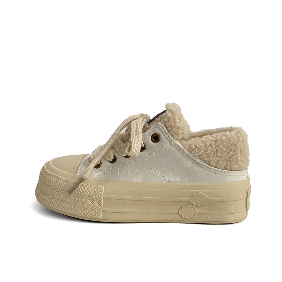 Damen Bequeme Sneakers mit kuscheligem Innenfutter und strapazierfähiger Sohle Drune