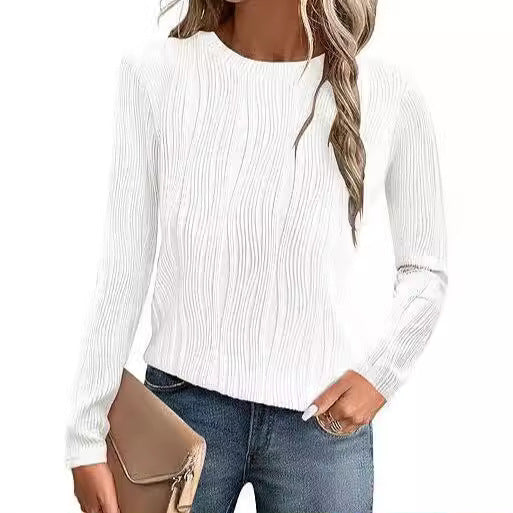 Damen Elegantes und komfortables Langarmtop Drune