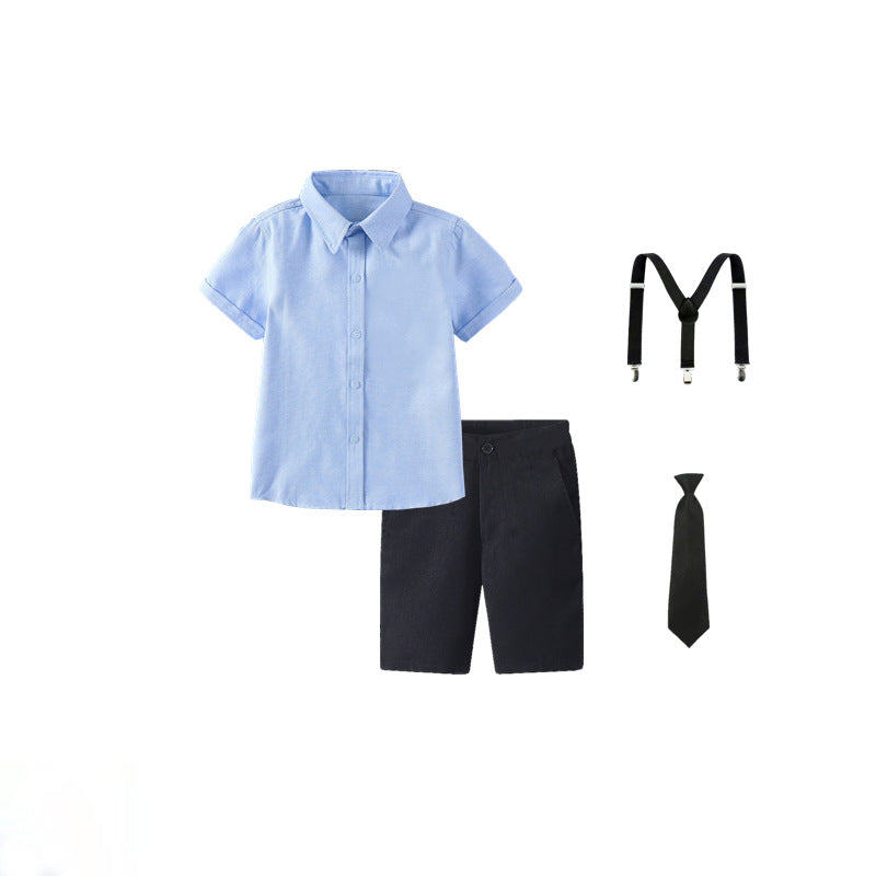 Unisex Elegant und bequemes Set aus Hemd und Shorts Drune