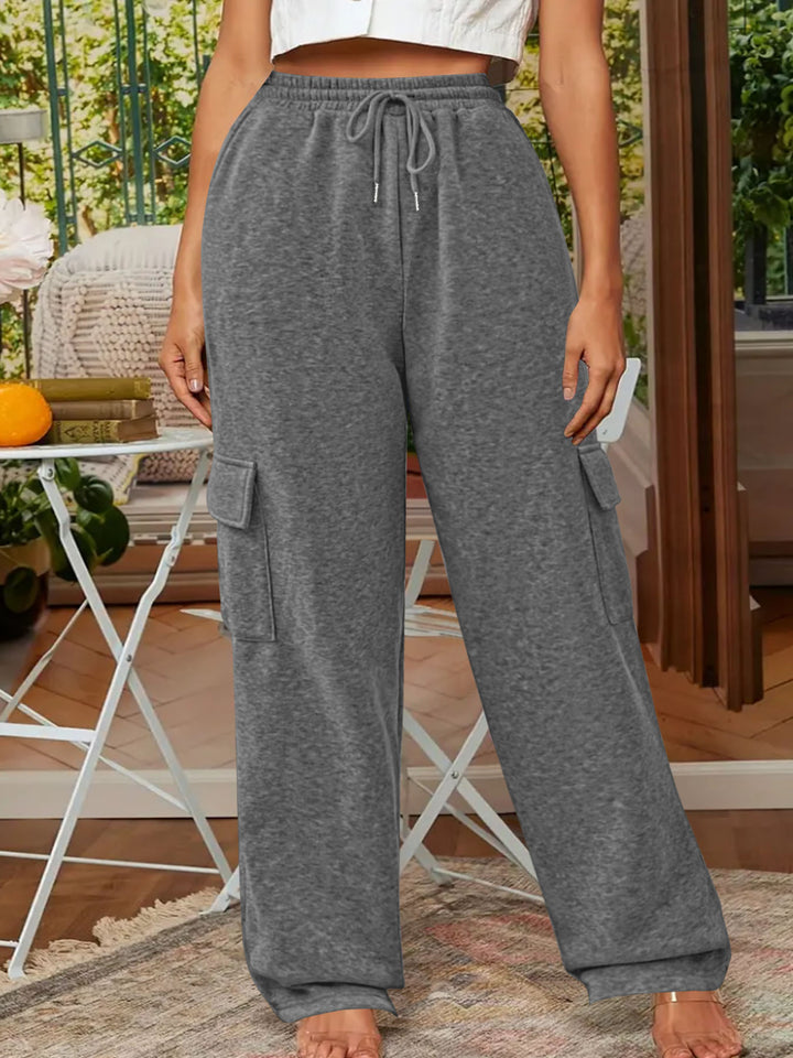 Damen Cargo-Hose mit lässigem Schnitt und elastischem Bund Drune