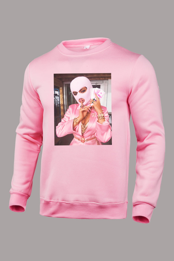 Damen Sweatshirt mit urbanem Grafikdesign Drune
