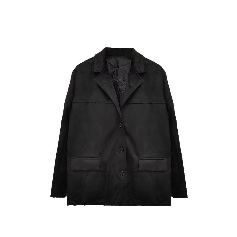 Damen Blazerjacke aus weich strukturierter Mikrofaser Drune