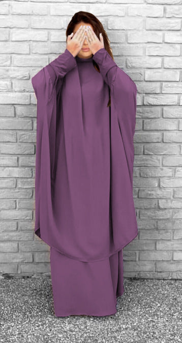 Damen Langarm Kaftan mit elegantem Schnitt und Weitem Design Drune