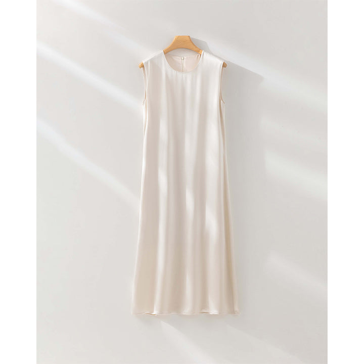 Damen Sleek Satin Maxikleid Drune