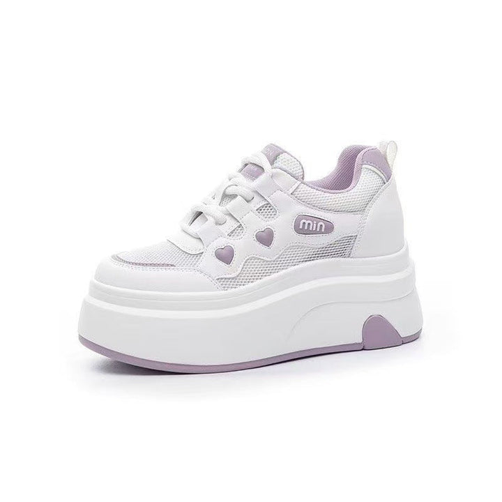 Damen Plateausneakers mit trendigem Design und komfortabler Dämpfung Drune