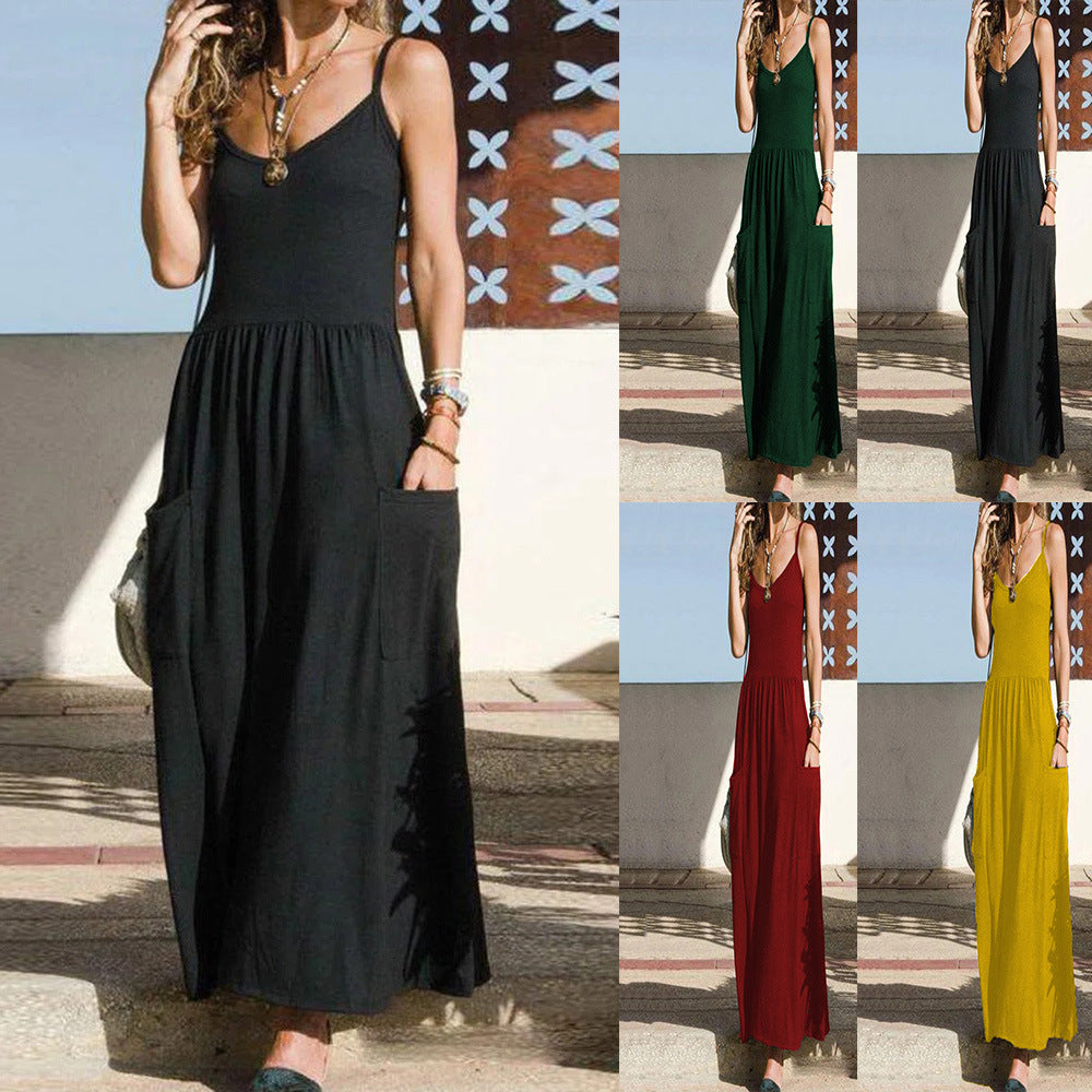 Damen Maxikleid im lässigen Boho-Stil Drune