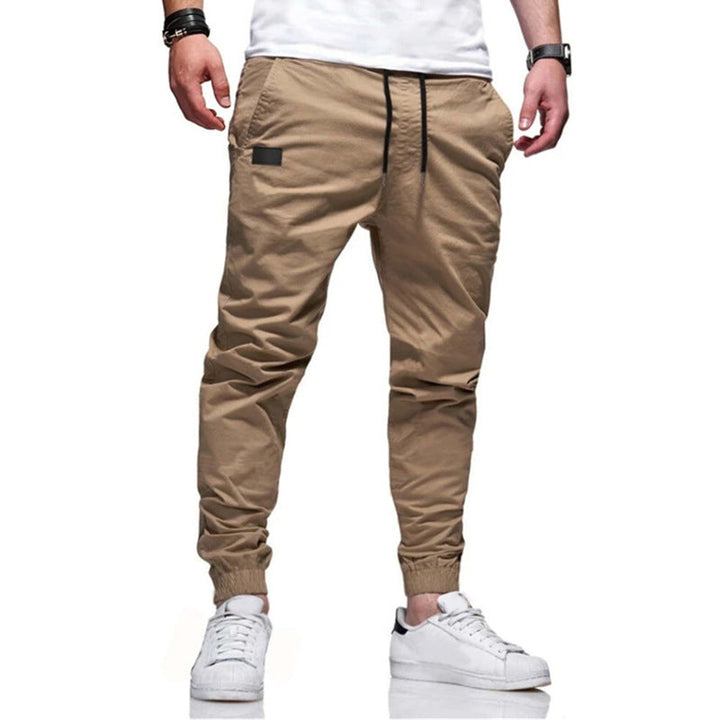 Herren lässige Cargo-Hose mit tapered Schnitt und praktischen Taschen Drune