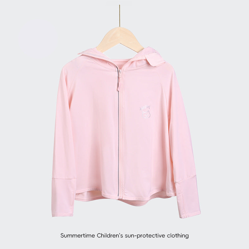 Damen UV-Schutzjacke mit Kapuze und weichem Material Drune