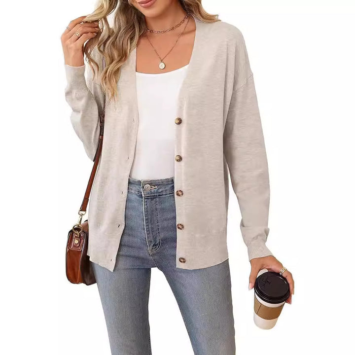 Damen lässige Strickjacke Drune