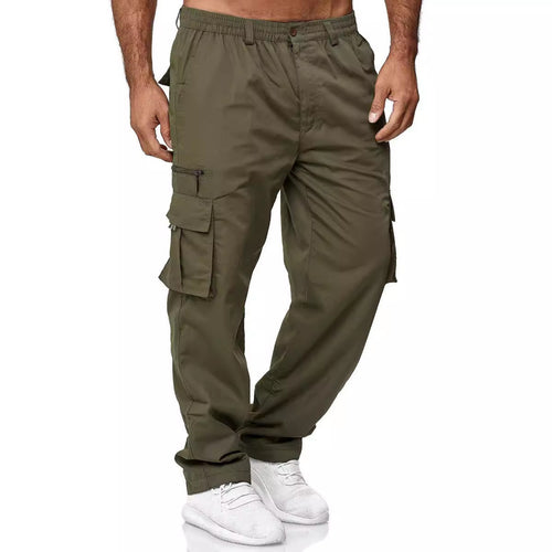 Herren Cargo-Hose mit elastischem Bund und multifunktionalen Taschen Drune