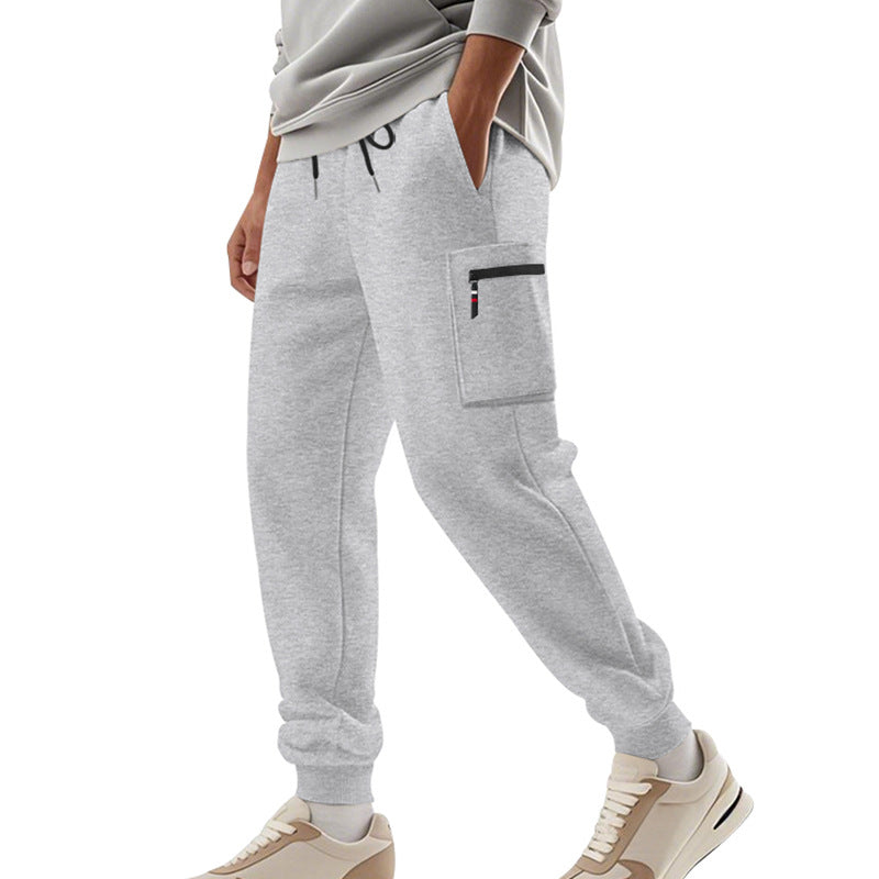 Herren Cargohose mit praktischen Seitentaschen und elastischem Bund Drune