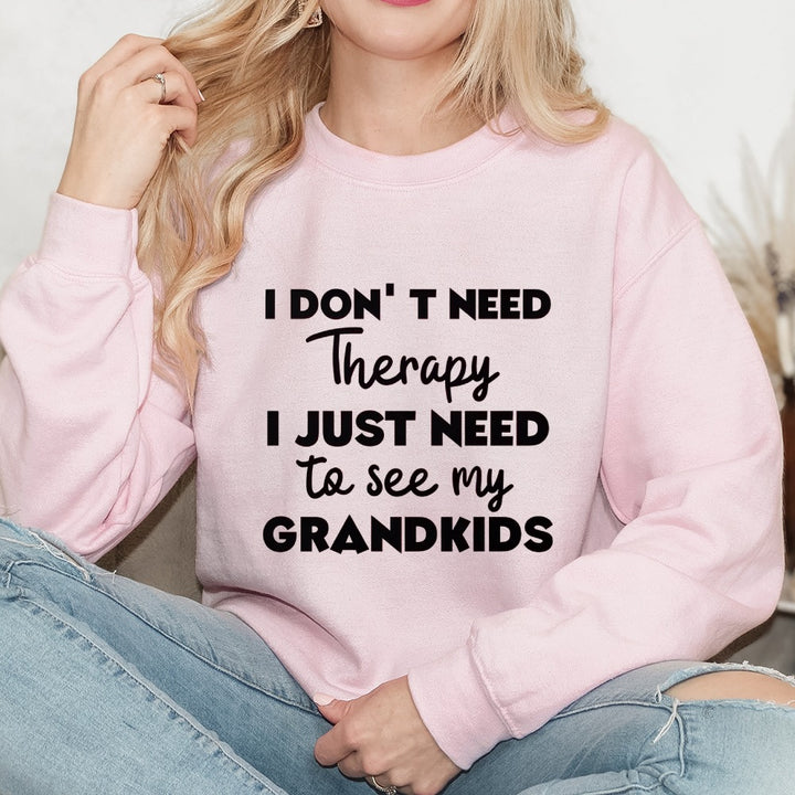 Damen Sweatshirt mit motivierendem Aufdruck und bequemer Passform Drune