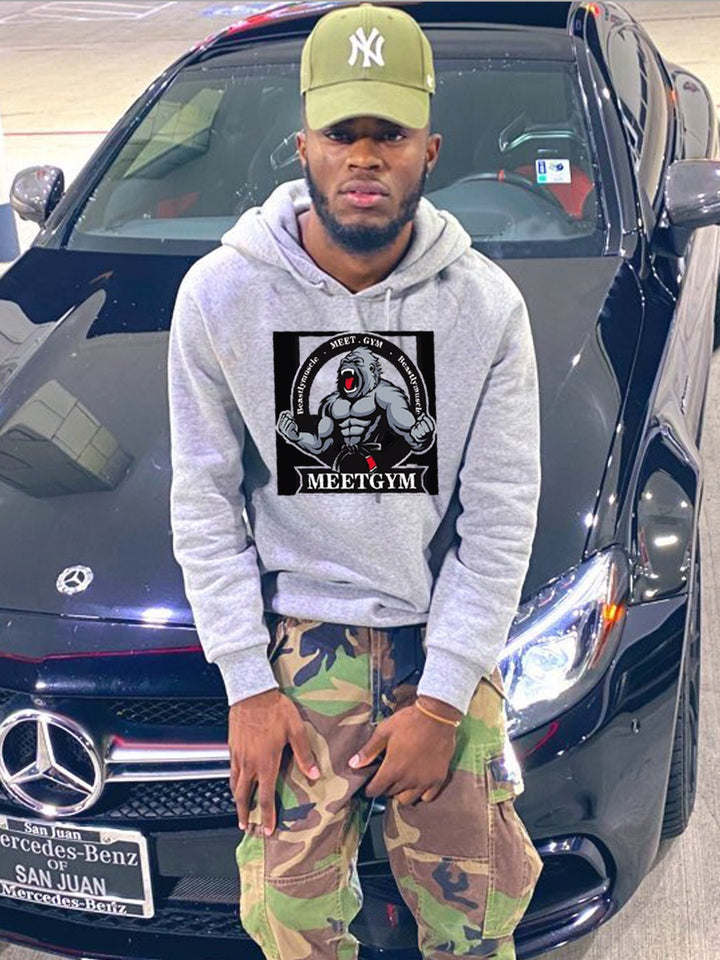 Herren Sweatshirt mit inspirierendem Gorilla-Design Drune