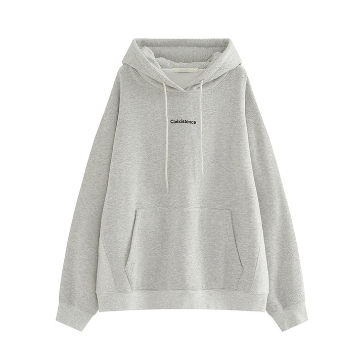 Damen Hoodie mit lässigem Schnitt und praktischem Kängurutaschen-Design