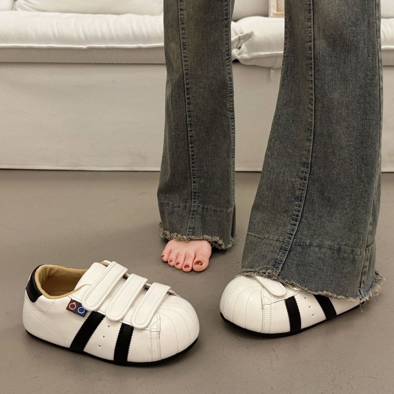 Damen Sportliche Freizeitschuhe mit verstellbaren Klettverschlüssen Drune