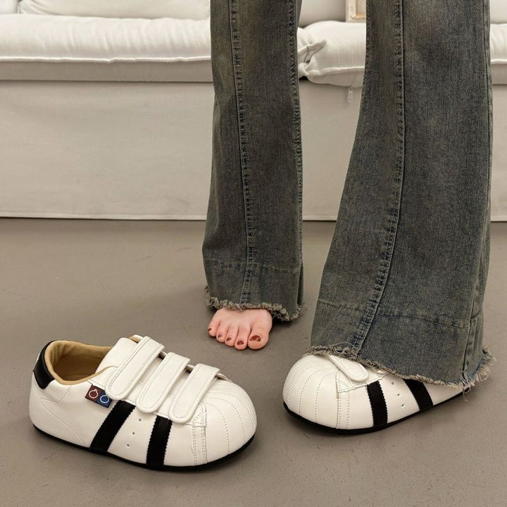 Damen Sportliche Freizeitschuhe mit verstellbaren Klettverschlüssen Drune