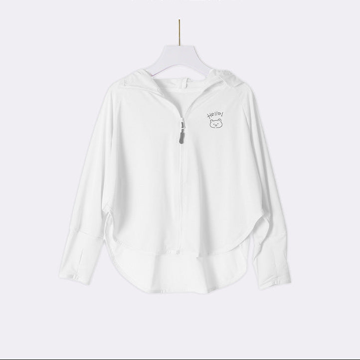Damen UV-Schutzjacke mit Kapuze und atmungsaktiven Eigenschaften Drune