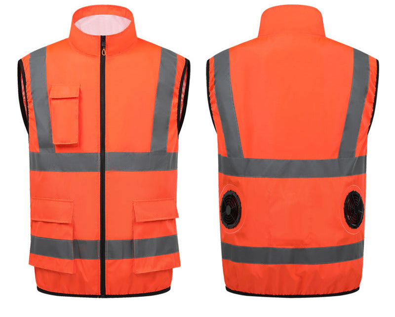 Unisex nan Zwölf-Volt Ersatzlüfter-Doppelset mit Y-Verbindungskabel für Kühljacke Drune