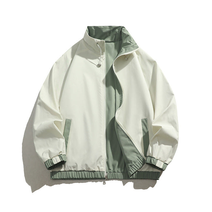 Herren sportliche Übergangsjacke mit elastischen Bündchen und praktischen Reißverschlusstaschen Drune