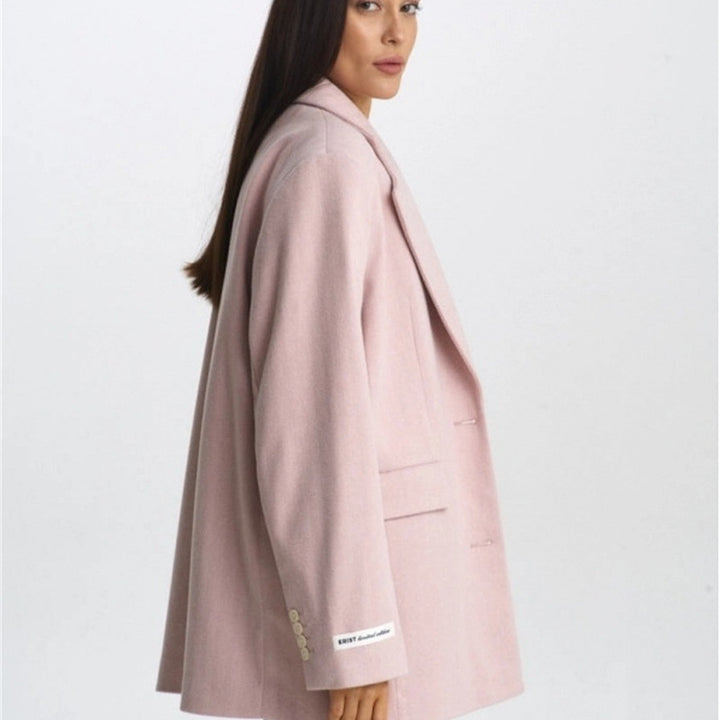 Damen eleganter Blazer im modernen Schnitt mit minimalistischen Details Drune