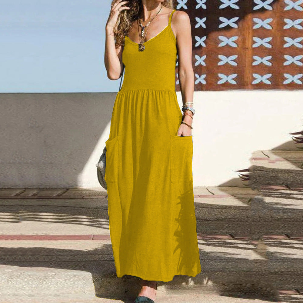 Damen Maxikleid im lässigen Boho-Stil Drune