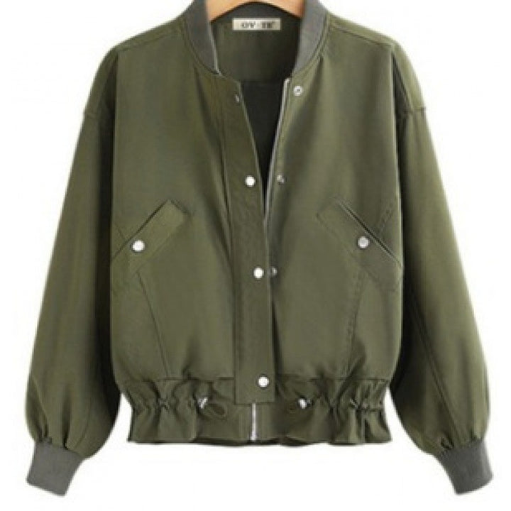 Damen Freizeitjacke mit elastischem Bund und praktischen Taschen Drune