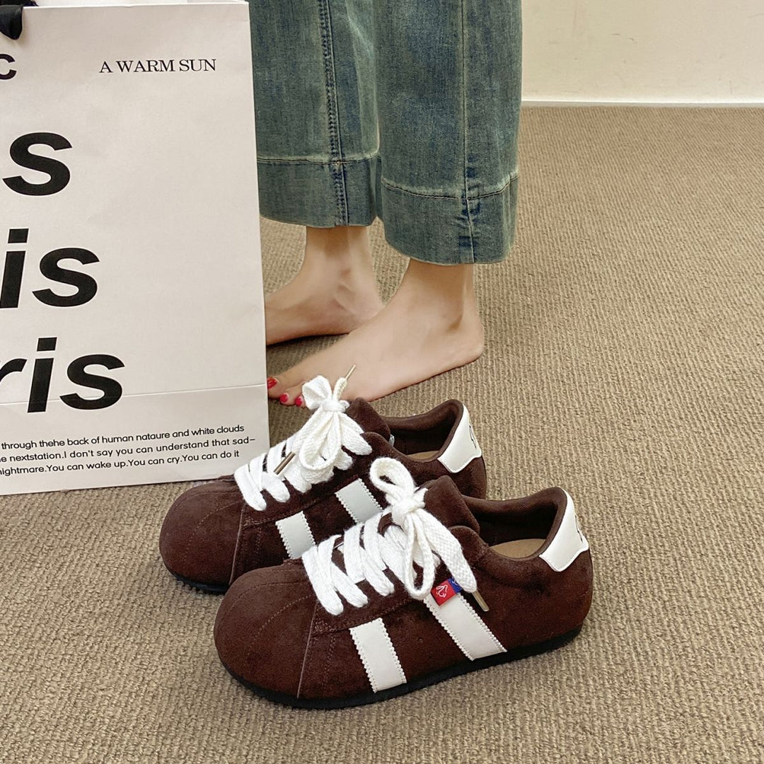 Damen Sportliche Sneakers mit weich gepolsterter Sohle und robustem Obermaterial Drune