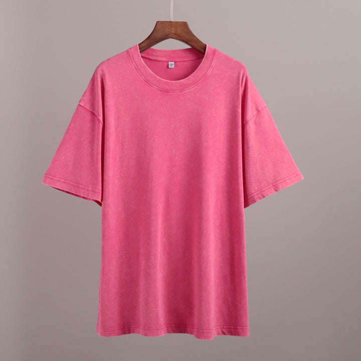 Damen Oversized T-Shirt aus hochwertiger Baumwolle Drune