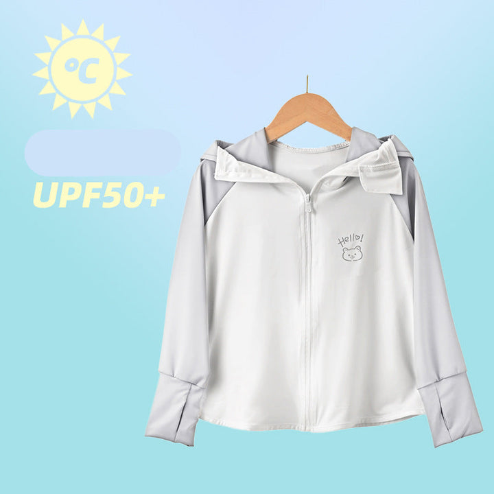 Damen leichte UV-Schutzjacke mit Kapuze Drune