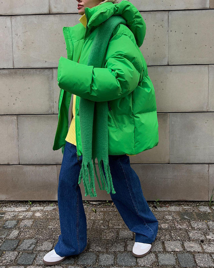 Drune | Schönheit Kapuze Lockere Baumwolljacke