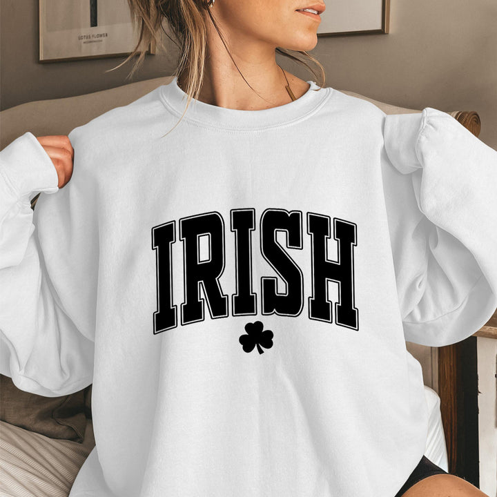 Damen Sweatshirt mit aktuellen irischen Design-Highlights Drune