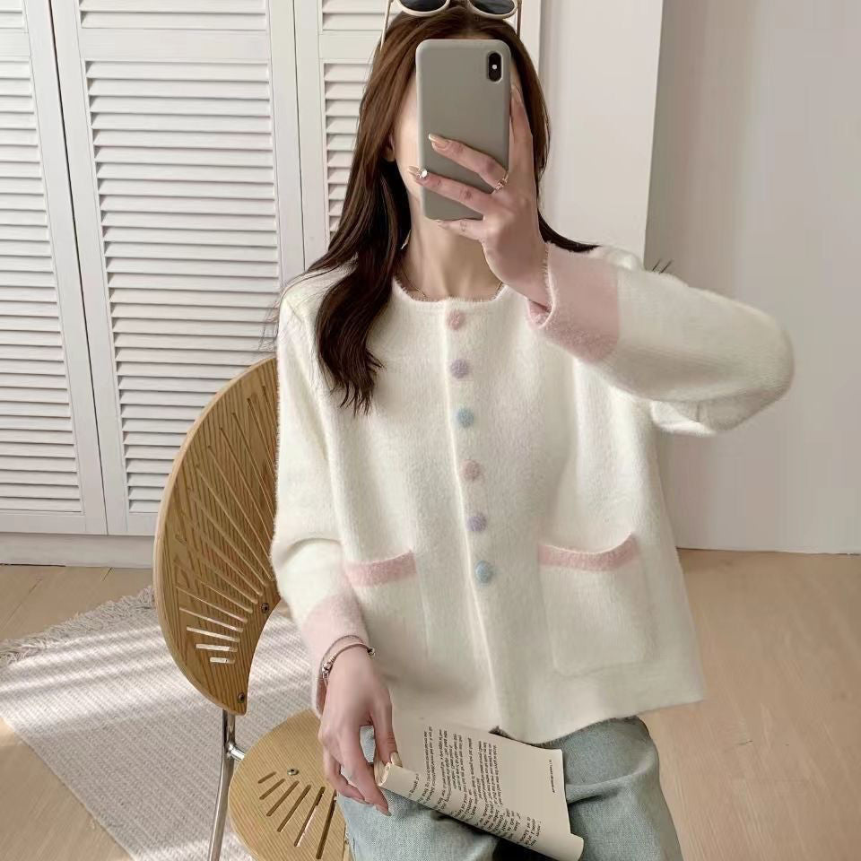 Damen lässige Strickjacke Drune