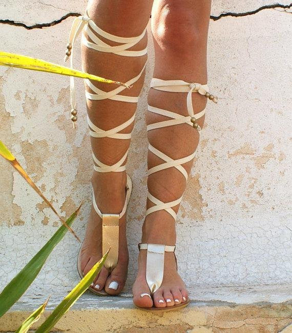 Damen Gladiator Sandalen Drune