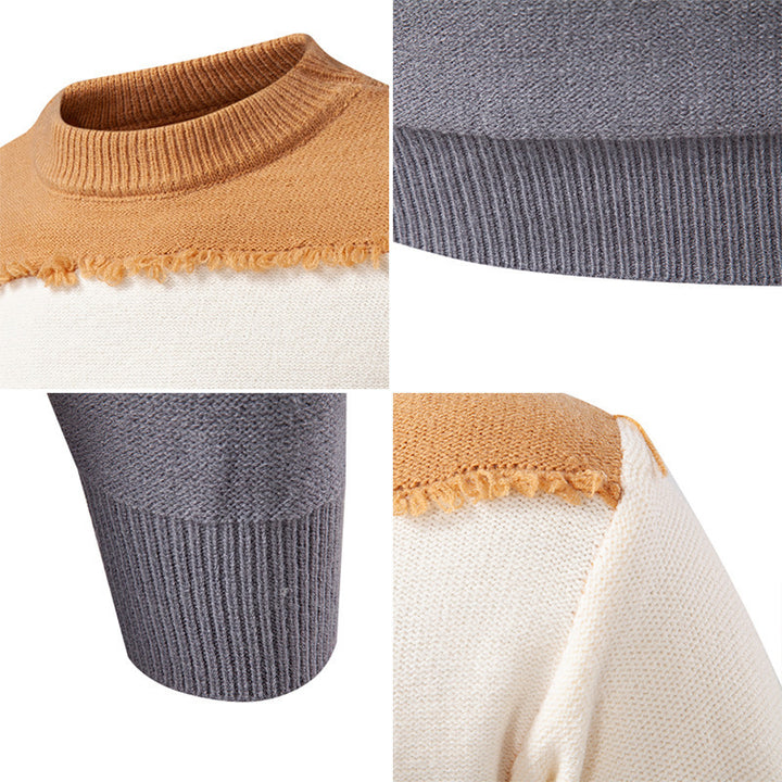 Herren modischer Pullover mit einzigartigem Fransen-Design Drune