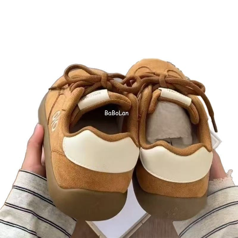 Damen Freizeit-Sneaker mit weichem Obermaterial und bequemer Dämpfung Drune