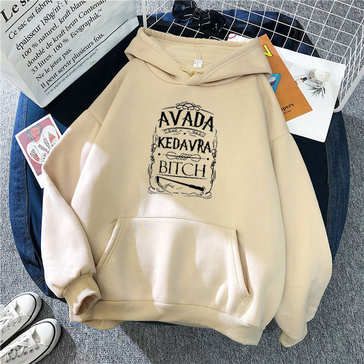 Damen Kapuzenpullover mit kreativen Grafikdesign Drune